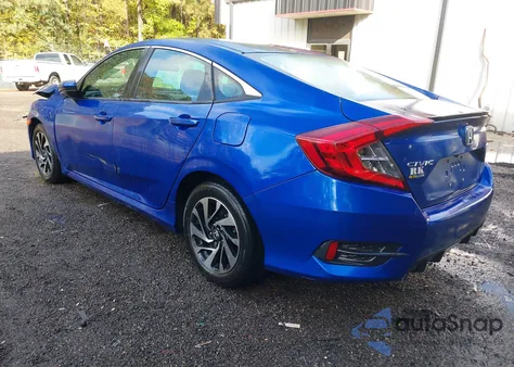 2019 Honda Civic Sport z USA, uszkodzony, nr VIN 2HGFC2F80KH504008